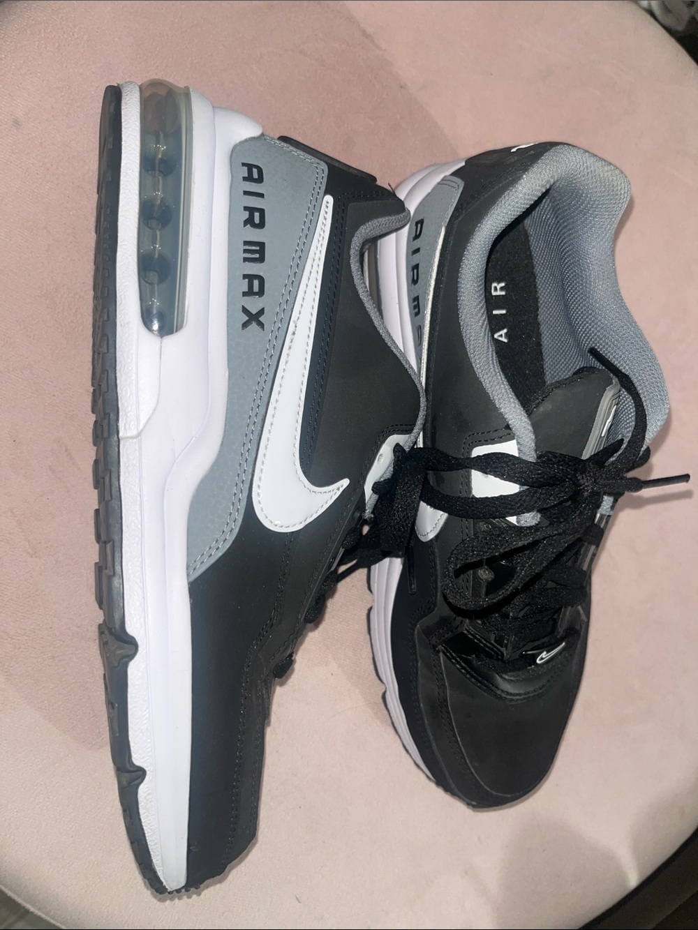 Nike Black and White Air Max Low-Top Sneaker